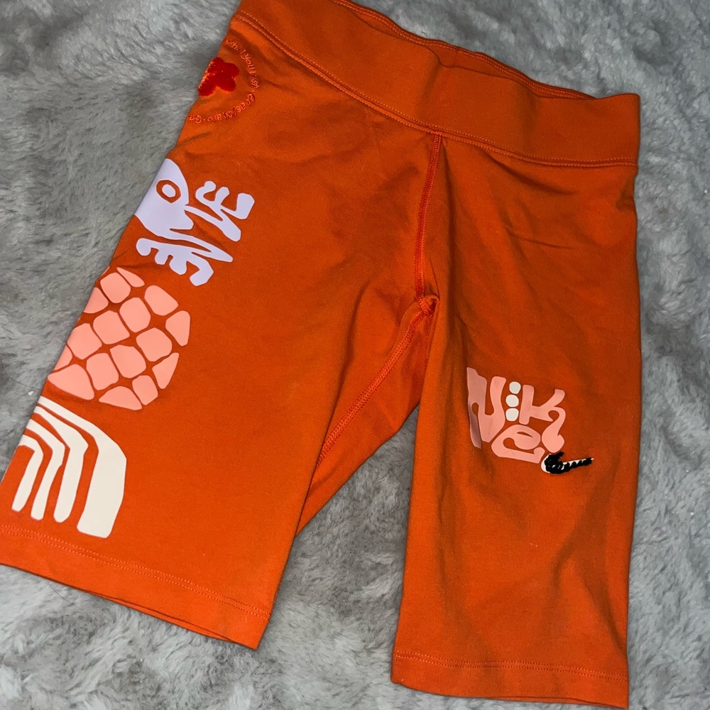 Orange Nike Shorts
